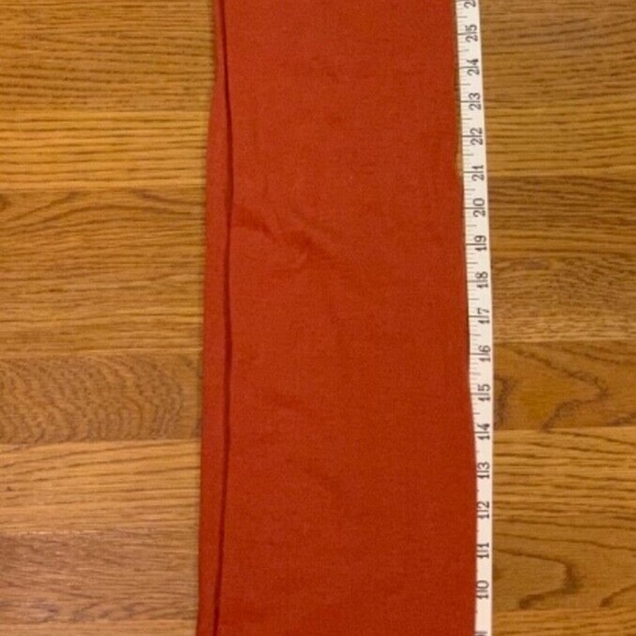 2 Attitudes By Renee Greenstein Women's Robe Cover-up Sz 1X + Scarf Deep Orange - Picture 9 of 12